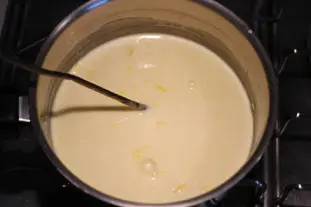 Crémeux citron au cassis : Étape 2