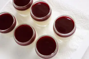 Crémeux citron au cassis : Étape 6