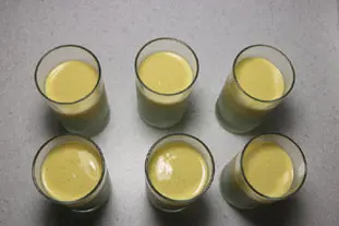 Panna cotta pistache-vanille : Étape 10