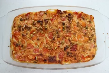 Clafoutis abricots et pistaches