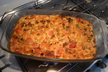Clafoutis abricots et pistaches : Étape 10