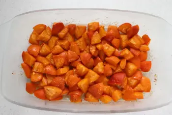 Clafoutis abricots et pistaches : Étape 5