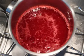 Verrine croustillante cassis et crème au mascarpone : Étape 2