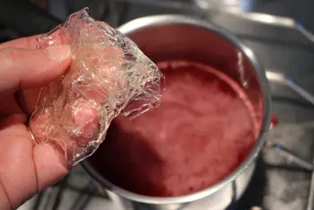 Verrine croustillante cassis et crème au mascarpone : Étape 3