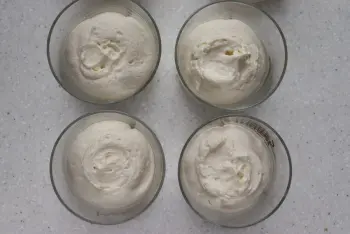 Verrine croustillante cassis et crème au mascarpone : Étape 7