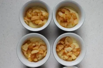 Ramequins aux amandes, pommes et citron : Étape 5