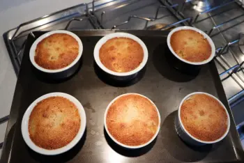 Ramequins aux amandes, pommes et citron : Étape 7