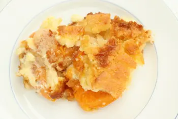 Clafoutis aux abricots et crème d'amandes