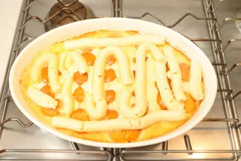 Clafoutis aux abricots et crème d'amandes : Étape 7