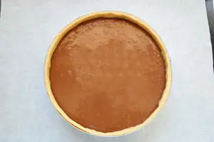 Flan parisien au chocolat : Étape 4