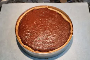 Flan parisien au chocolat : Étape 5