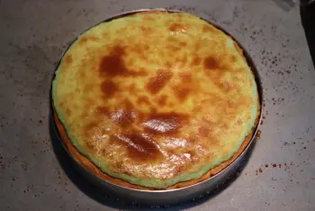 Flan à la verveine : Étape 11