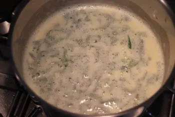 Flan à la verveine : Étape 3