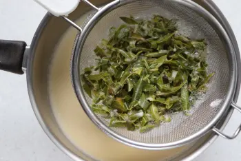 Flan à la verveine : Étape 4