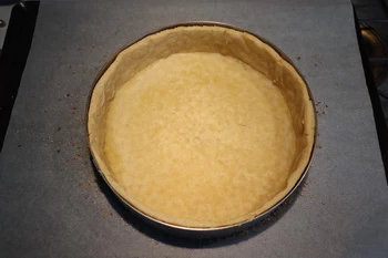 Flan au sésame noir : Étape 7