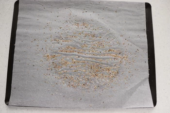 Flan au sésame noir : Étape 4