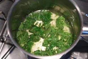 Pêches blanches en mojito : Étape 2