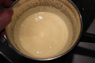 Brunoise de fraises et sabayon moelleux : Étape 2