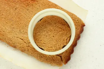 Verrine poires et fraises, crème tiramisu : Étape 1