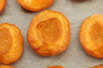 Abricots rôtis à la verveine
