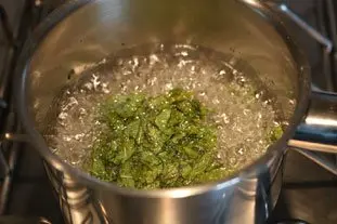 Melon-menthe : Étape 2