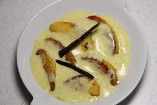 Pommes flambées Normandes