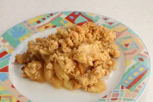 Crumble canadien aux pommes