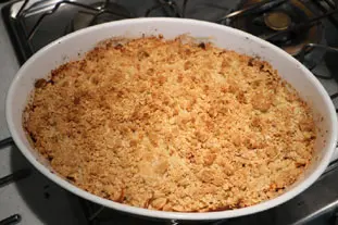 Crumble canadien aux pommes : Étape 10