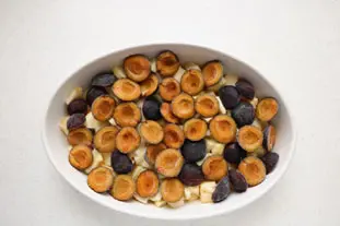 Crumble d'automne pommes et prunes : Étape 9