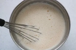 Flan à la pomme : Étape 7