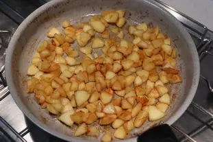 Petits flans aux pommes caramélisées : Étape 3