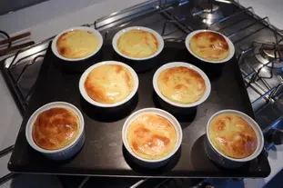 Petits flans aux pommes caramélisées : Étape 6