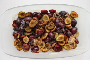 Crumble prunes-noisette : Étape 4
