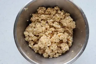 Crumble aux pommes à la tyrolienne : Étape 2