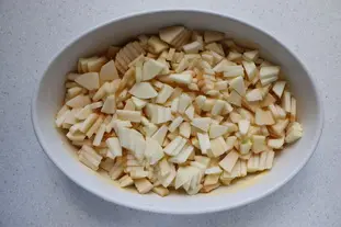 Crumble aux pommes à la tyrolienne : Étape 4