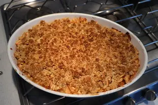 Crumble aux pommes à la tyrolienne : Étape 8