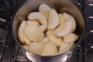 Gâteau aux poires à la Dijonnaise : Étape 2