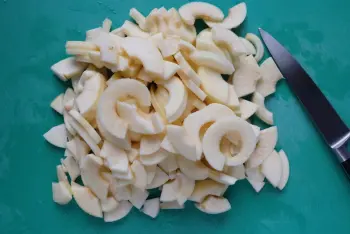 Moelleux  pommes-amandes : Étape 3