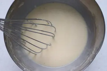 Gâteau invisible aux pommes : Étape 2