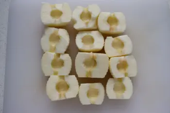 Gâteau invisible aux pommes : Étape 4