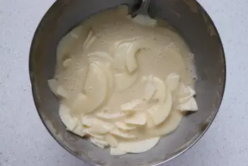 Gâteau invisible aux pommes : Étape 6