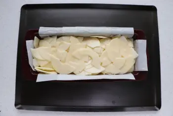 Gâteau invisible aux pommes : Étape 8
