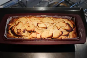 Gâteau invisible aux pommes : Étape 9