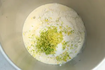 Fondant mascarpone aux deux citrons : Étape 2