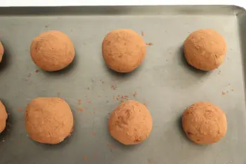 Boules tiramisu : Étape 11