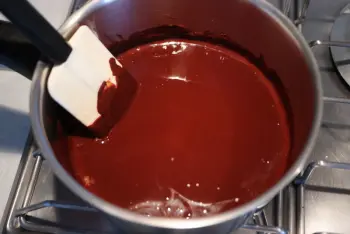 Cake chocolat-crème de marrons : Étape 1