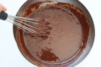 Cake chocolat-crème de marrons : Étape 4