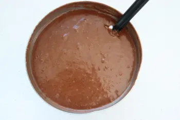Cake chocolat-crème de marrons : Étape 8