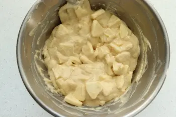 Gâteau madeleine aux pommes : Étape 7