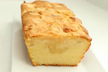 Gateau moelleux aux pommes et aux amandes